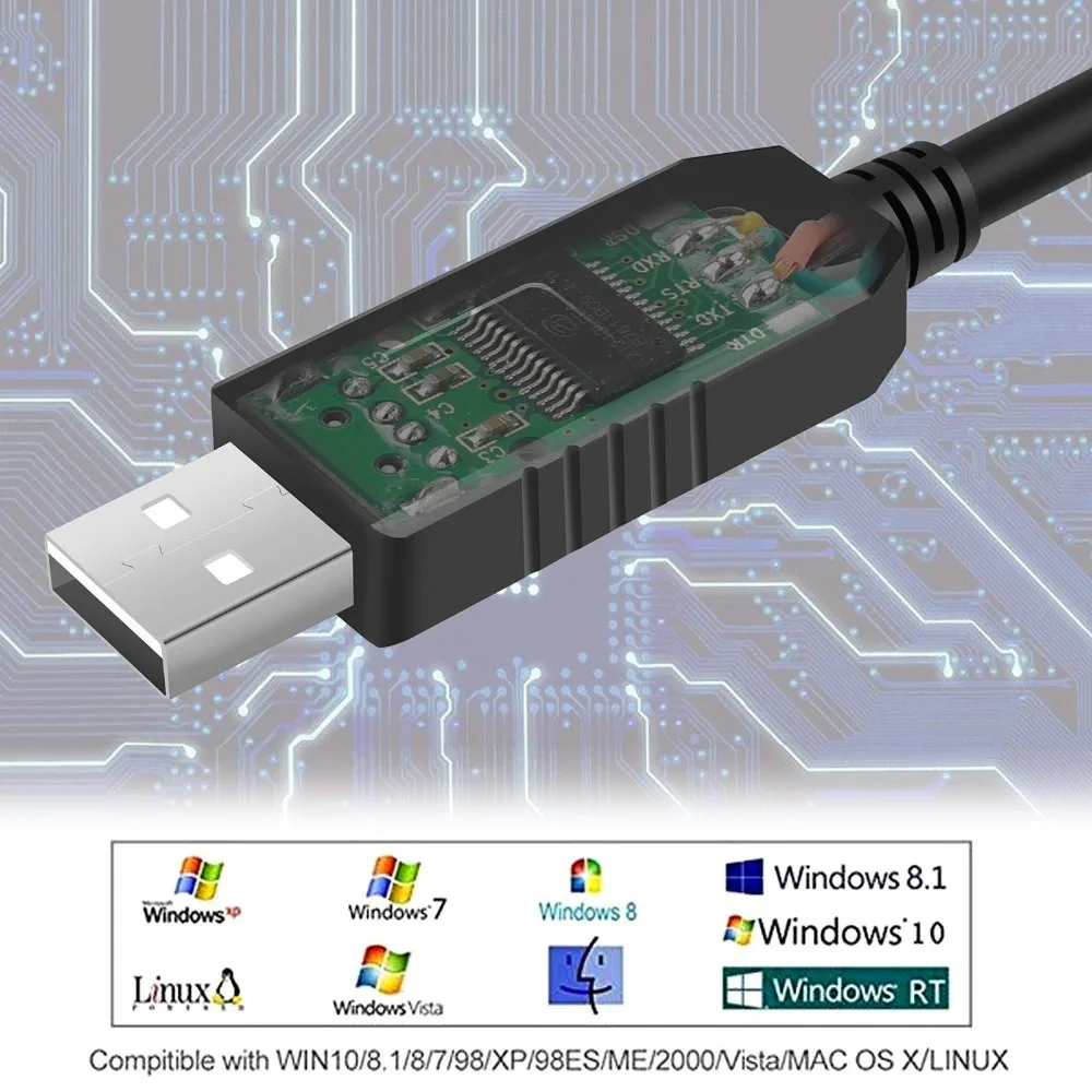 FTDI FT232RL USB кабель для кошек и программирования Yaesu FT 100 817 857 897 эквивалент на