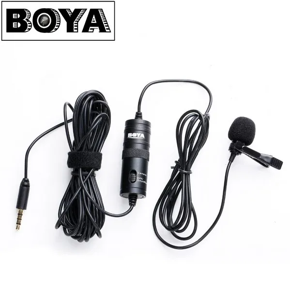 BOYA BY-M1 круговая камера петличный конденсаторный микрофон для Canon Nikon sony DSLR Камера s