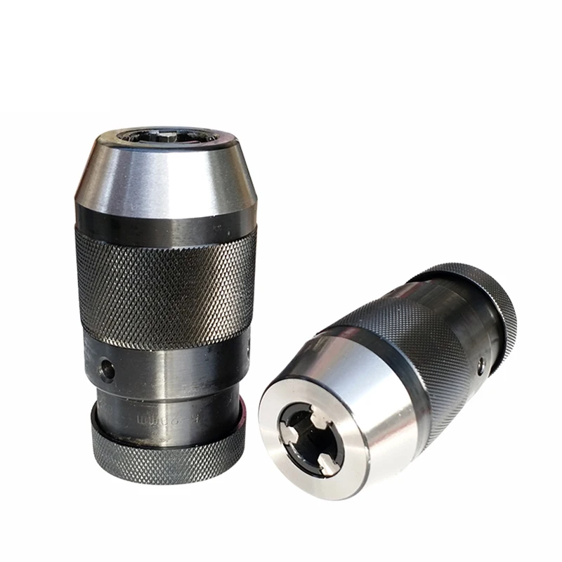 

#1 MTA1 Automatic Locking Chuck 1-16mm B16 B18 and Tapered Rod MT1 1-13 3-16 Machining Center Drilling Machine