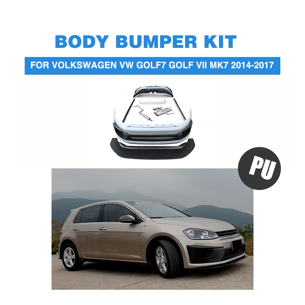 Искусственная кожа неокрашенный автомобильный корпус детали для Volkswagen VW Golf 7 VII MK7