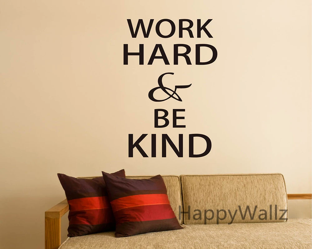Работайте усердно будьте добры мотивационные фотообои для творчества