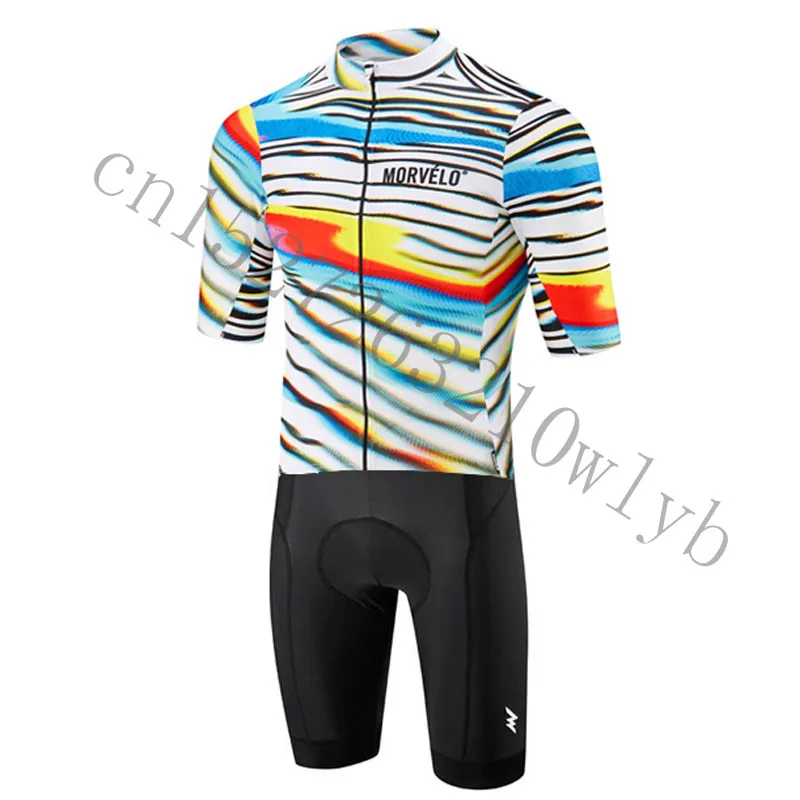 8 21 стиль Горячая Morvelo ropa ciclismo летняя новая КОМАНДА триатлон, Велоспорт Skinsuit Ciclismo Hombre короткий рукав MTB велосипедная одежда - Цвет: 8