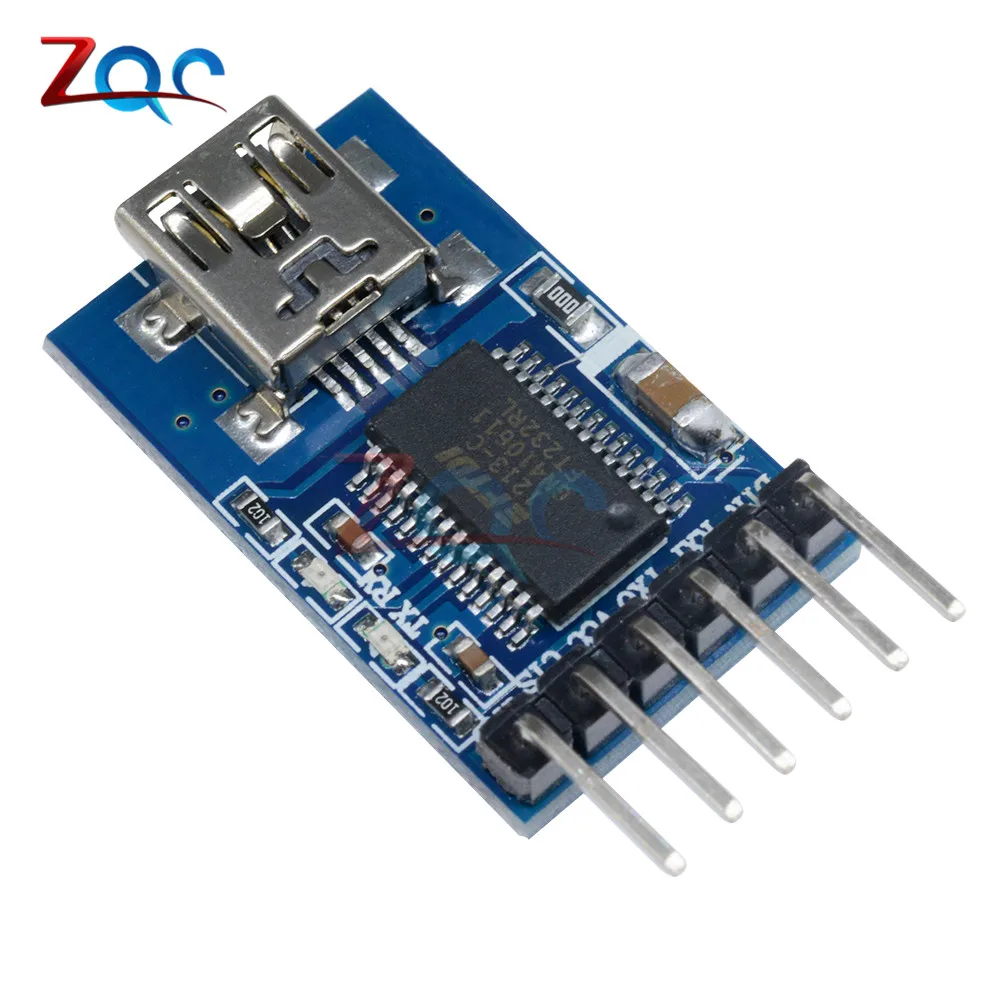 FT232RL FTDI мини USB к TTL Серийный RS232 MAX232 адаптер модуль для Arduino порт загрузки 3 V 5 V|usb
