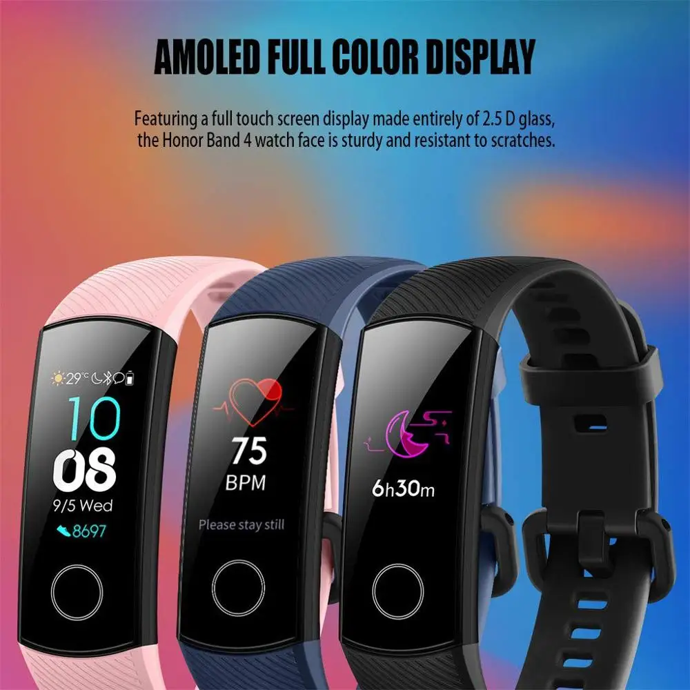 Huawei Honor Band 4 фитнес браслет умный Браслет водонепроницаемый для плавания осанки