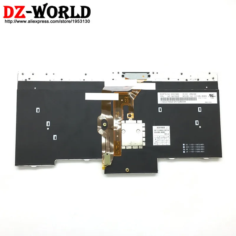 Новая Оригинальная Болгарская клавиатура с подсветкой для ноутбука Lenovo Thinkpad T430