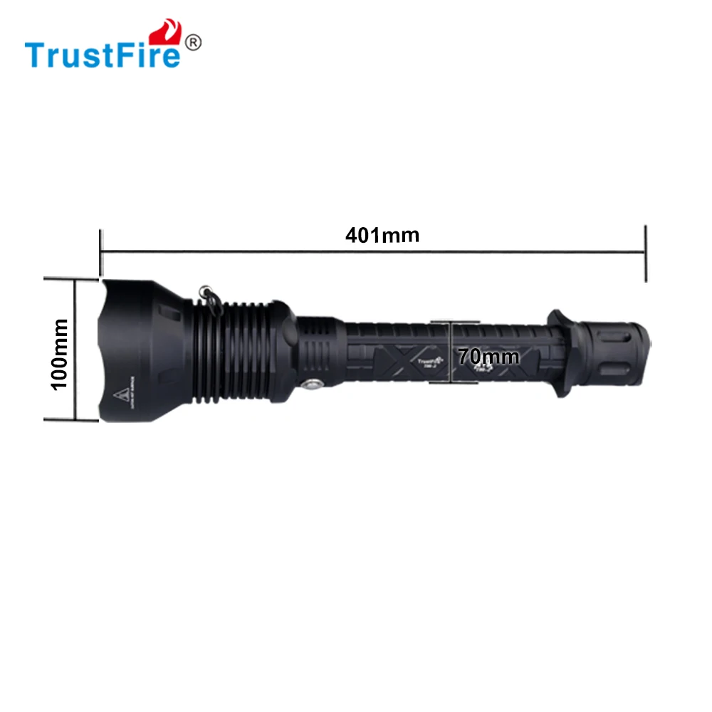 TrustFire T90 2 SST 90 светодиодный тактический фонарь 2500LM алюминиевый сплав мощный свет 5