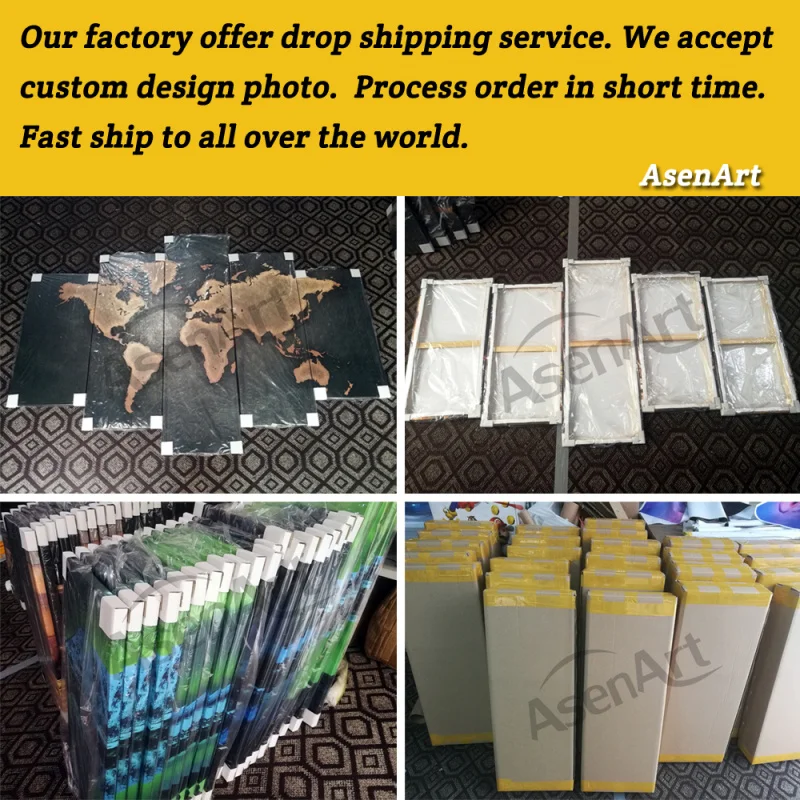 4 панели стены искусства холст печать цветок горы Картина Пейзаж с деревом для