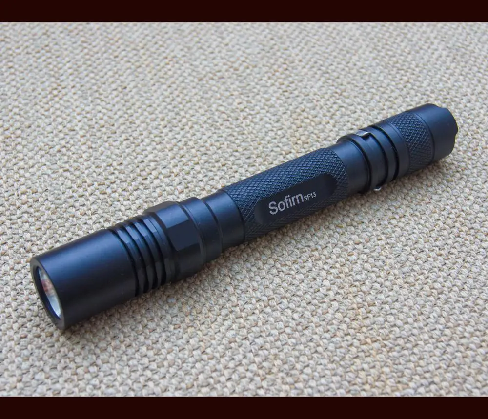 Sofirn SF13 новая версия светодиодный светильник-вспышка AA Cree XPG2 420lm EDC тактический светильник-Вспышка водонепроницаемый портативный светильник-вспышка фонарь