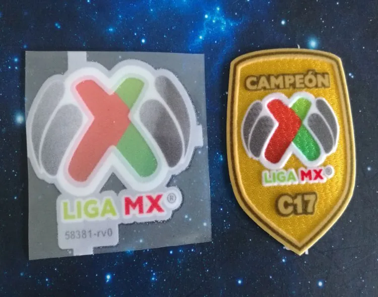 Новая мексиканская Лига патч LIGA MX C17 футбольный рукав значок Мексика HQ PARCHE Apertura