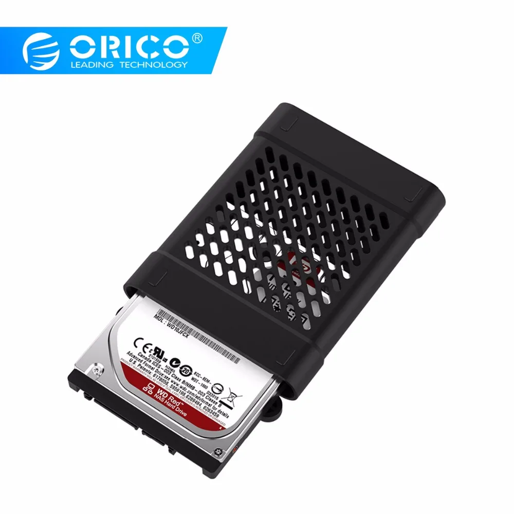 ORICO 2,5 дюймов силиконовый защитный футляр для жесткого диска чехол для хранения жесткого диска SSD защитная крышка корпуса для жесткого диска