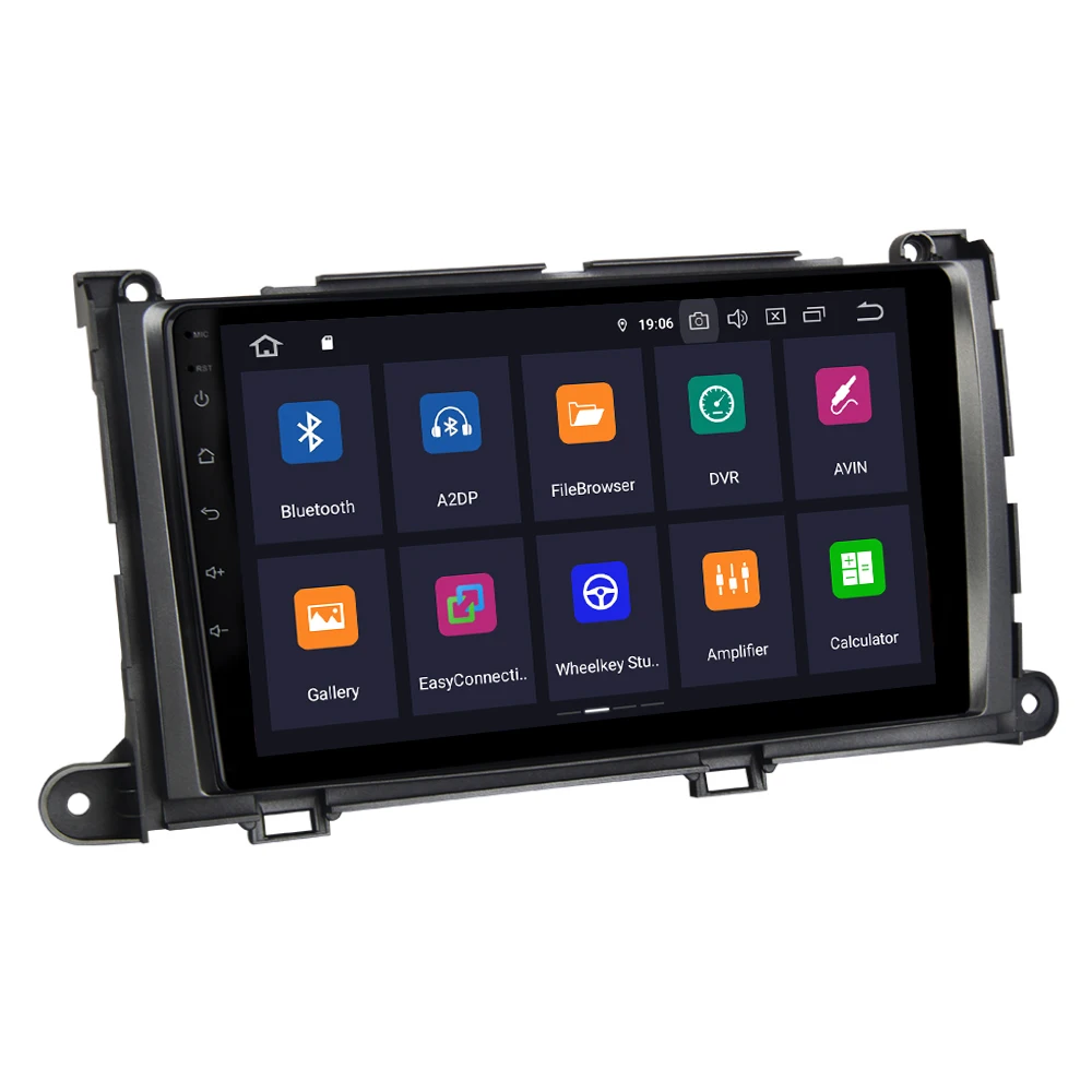 Автомагнитола 2 Din Android 9 0 мультимедийный GPS навигатор для Toyota Sienna XL3 2010 2011 2012 2013 2014