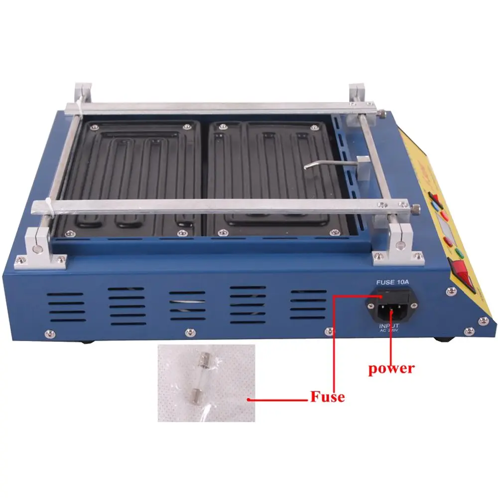 

VEVOR Preheating Oven T8280 1600W Infrared Preheating Station Hot Plate PCB Preheater 280x270MM
