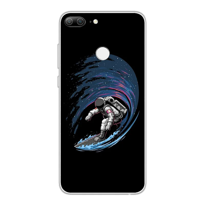ciciber Cover For Honor 9 10 Lite 7A 8X 8C Pro Play V10 Phone Cases Starry Sky Moon Shell Coque Capa Capinha Soft TPU |