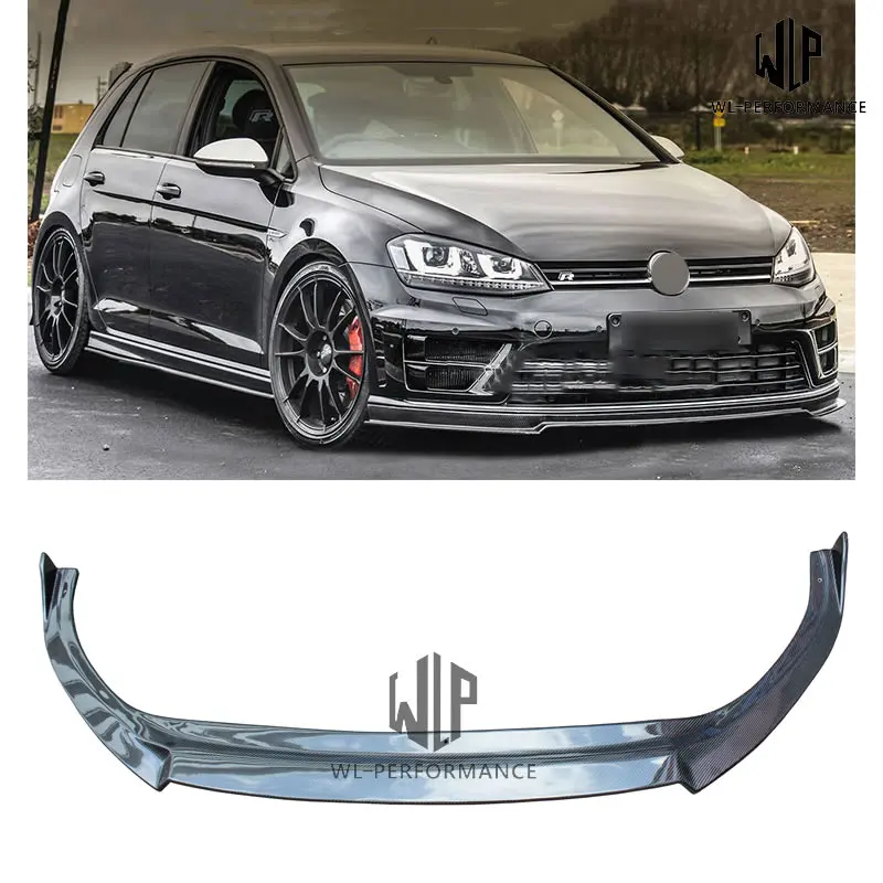 Разветвитель губ переднего бампера из углеродного волокна Ap Style автомобильный