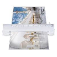 eu plug a3 photopaperdocument hot cold laminator 2 rollers quick warming up fast laminating speed adjustable for100125mic