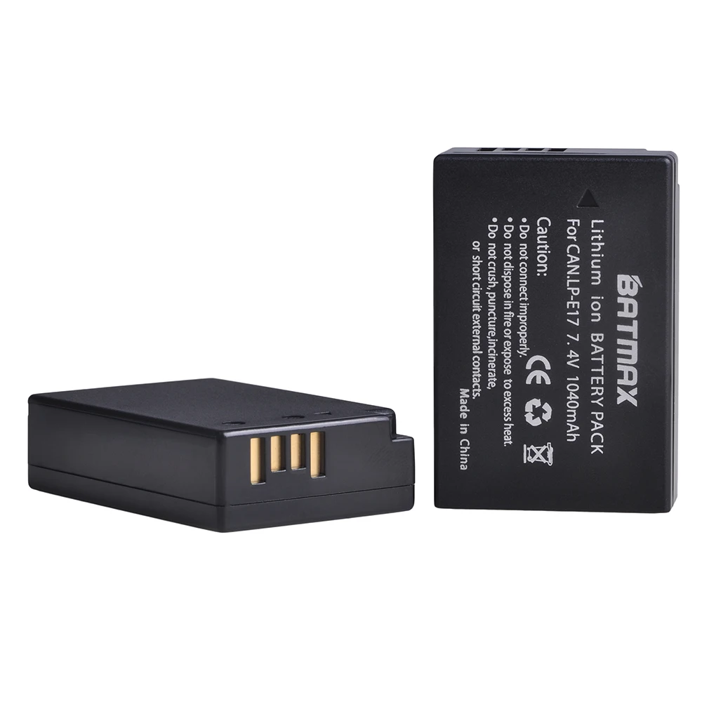 2 шт. LPE17 LP-E17 LP E17 батарея+ ЖК-дисплей Dual USB зарядное устройство с портом type C для Canon EOS M3 M5 M6 Rebel T6i T7i EOS 77D 750D