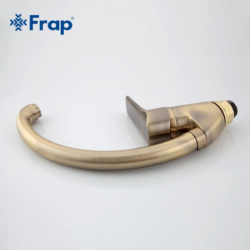 Кухонный Смеситель Frap в античном стиле с бронзовой отделкой из твердой латуни