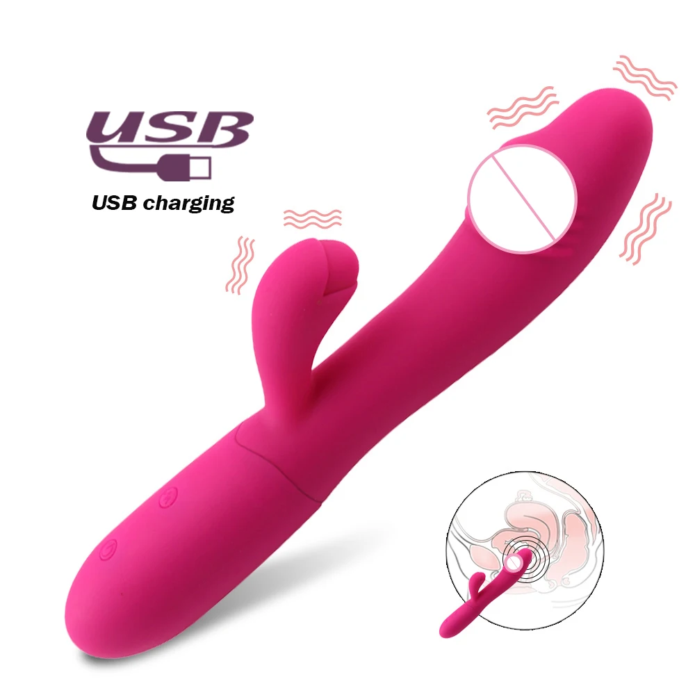 Фаллоимитатор вибратор секс игрушка для женщин Кролик Вибратор влагалище клитор