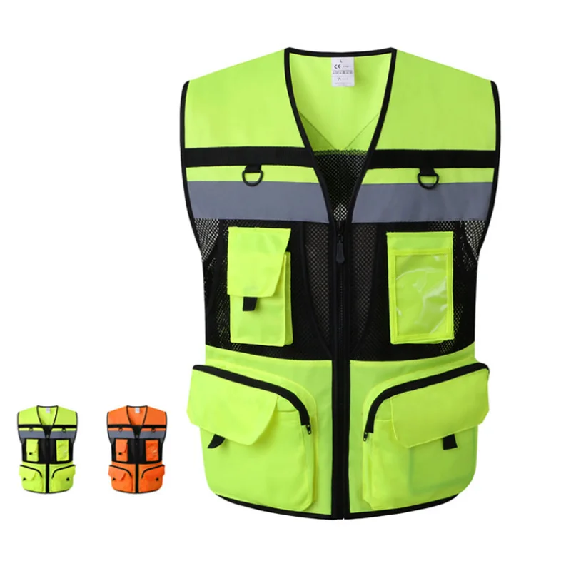 Reflective Cycling Vest Outdoor Sport Ciclismo Safety Traffic Safety Reflective Warning Vest Clothing Motorcycle Night Riding
