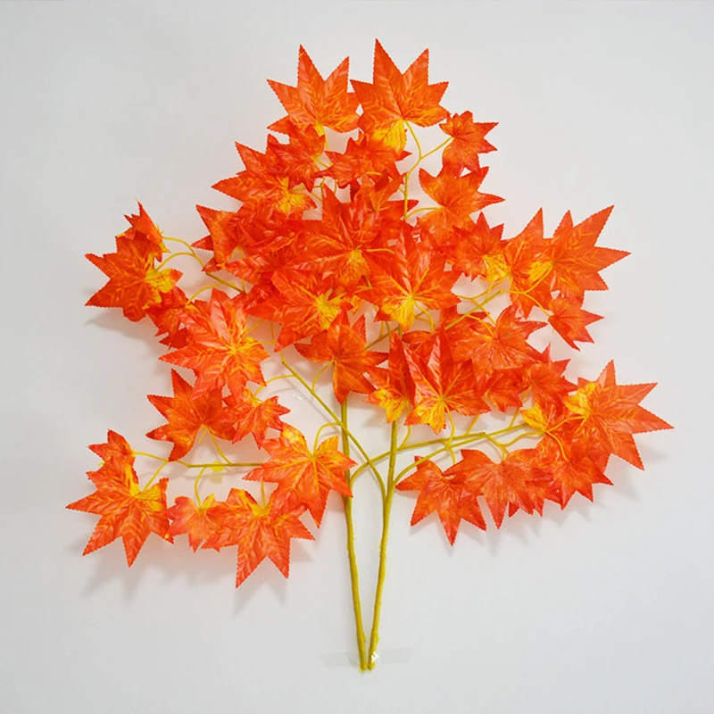 Искусственное дерево ветка с листьями моделирование gingko maple populus листья домашний