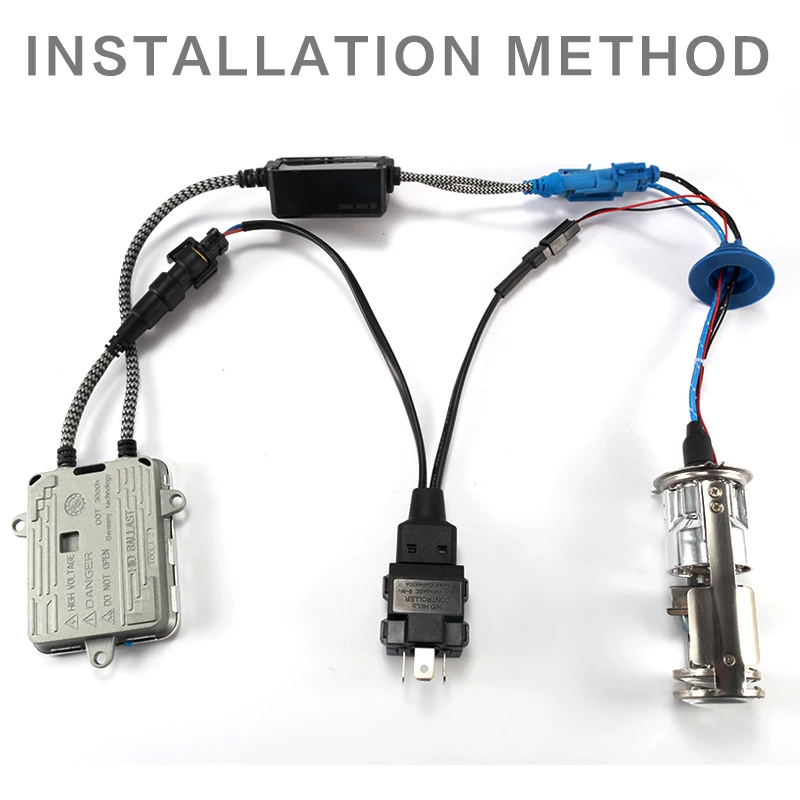 AILEO автомобильные ксеноновые hid h4 Фары Лампы без потерь ксеноновый мини проектор
