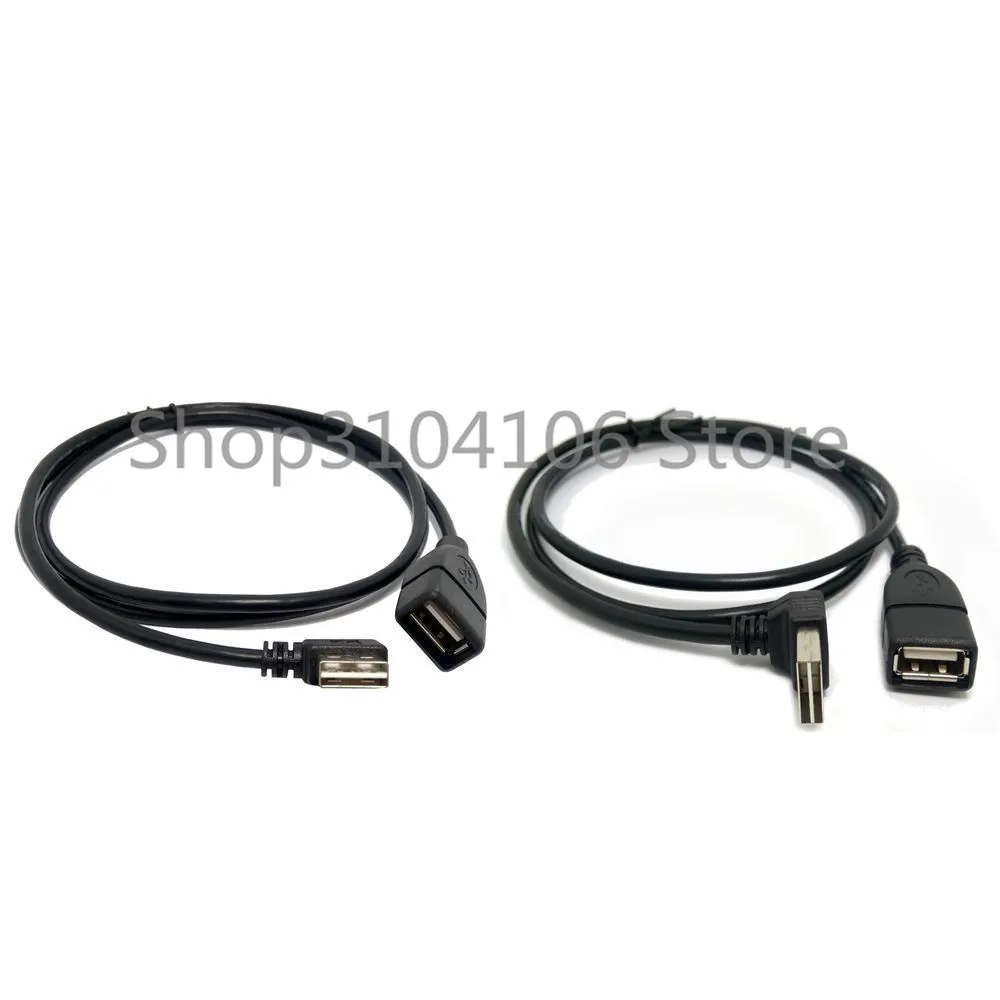 Черный USB 2 0 Удлинительный кабель папа мама удлинитель шнура для ПК ноутбука