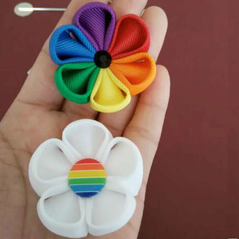 10 шт./лот ручной ЛГБТ значок для геев свадебные принадлежности корсаж Радужный