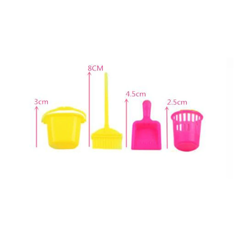 4 шт. набор мебели для уборки дома | Игрушки и хобби