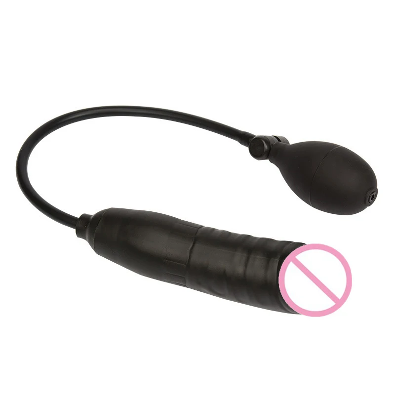 Реалистичный большой фаллоимитатор вибратор надувной для стимуляции точки G