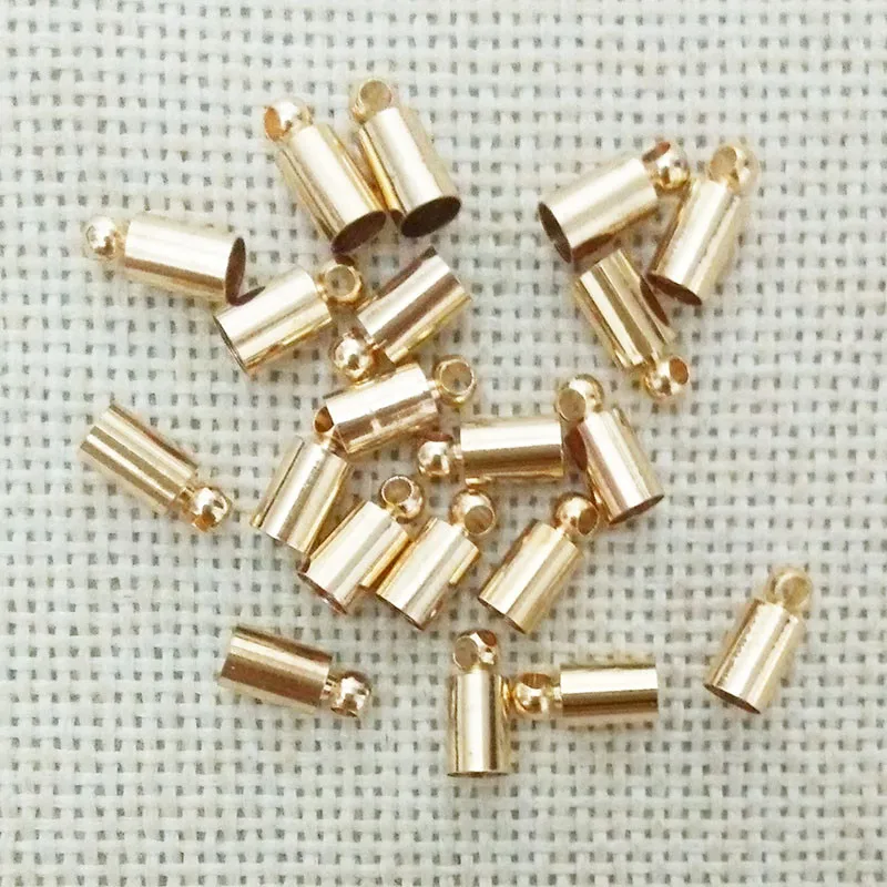 Обжимные концы обжимные концевые бусины бахрома кожаные шнуры кисточки ожерелье