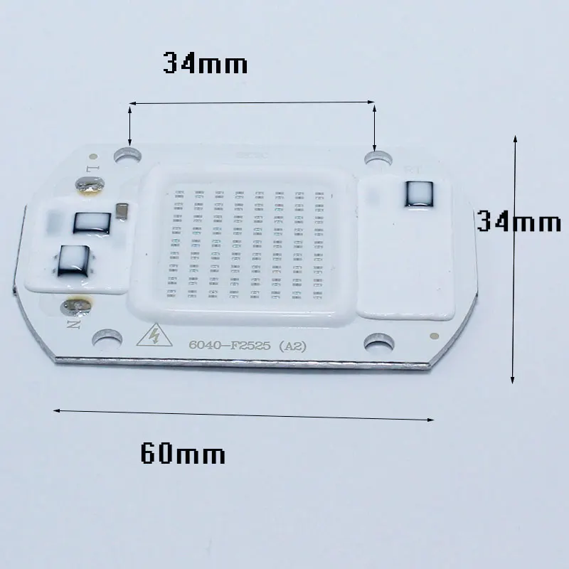 Чип COB 20 Вт 30 50 220 В вход Смарт IC драйвер подходит для DIY светодиодный прожектор