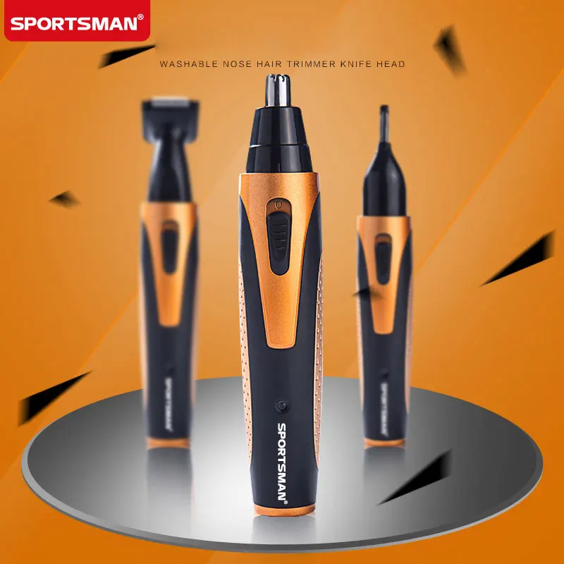 4 в 1 Водонепроницаемый машинка для стрижки волос носу Перезаряжаемые Триммеры