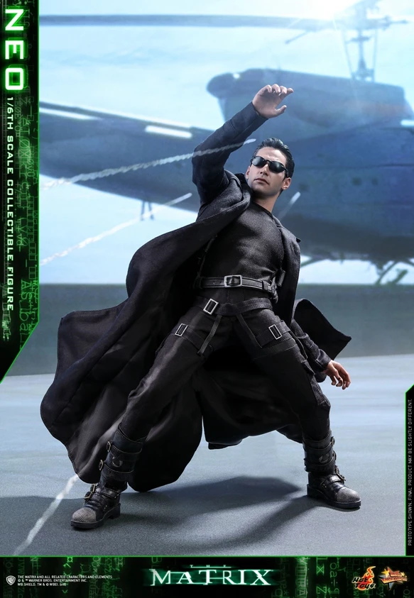 Горячие игрушки MMS466 Матрица Нео Keanu Ривз 12 дюймов 1/6 фигурка Новинка | Игрушки и