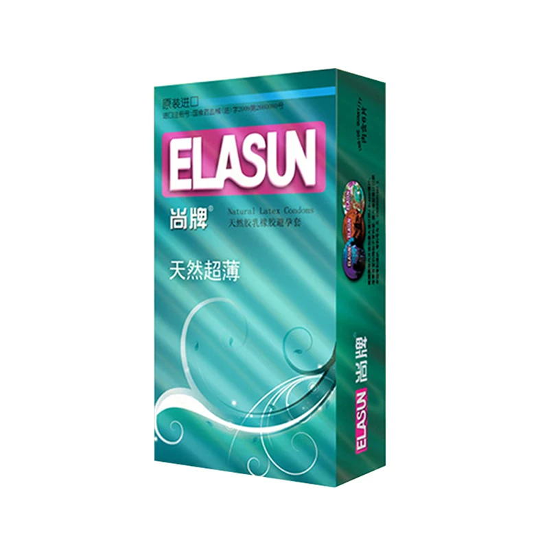 Elasun 3 Box/pack Total 54Pcs Ultra Thin Condom Interesting Products Made In Thailand Condome Sex For Man | Красота и здоровье