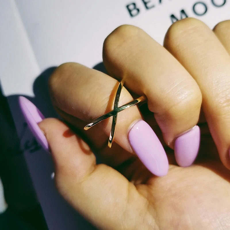 Большой черный розовое золото цвет Регулируемый поворотный в богемном стиле