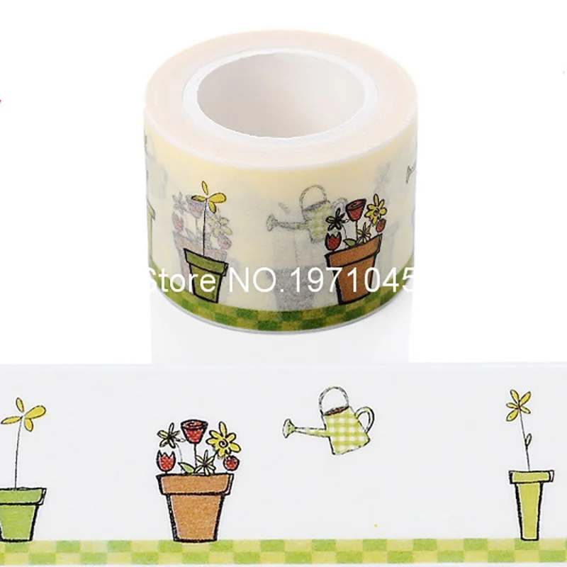 2017 Новый дизайн 3 см * 10 м Японская Бумага васи маскирующая лента | Канцтовары для