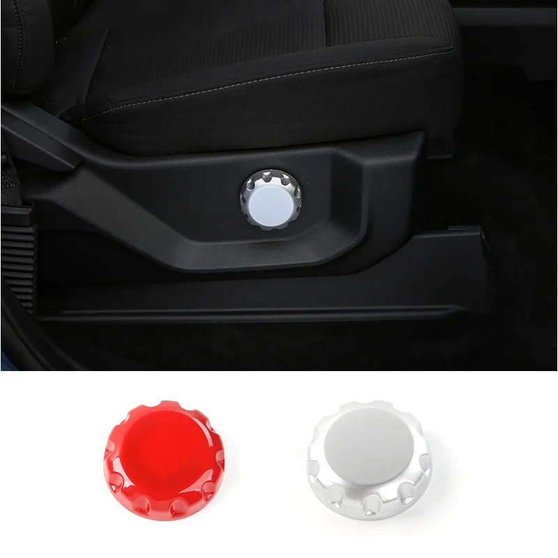 

MOPAI ABS Car Interior Copilot Seat Adjust Button Switch Decoration Cover Stickers For Ford F150 2015 Up Car Styling