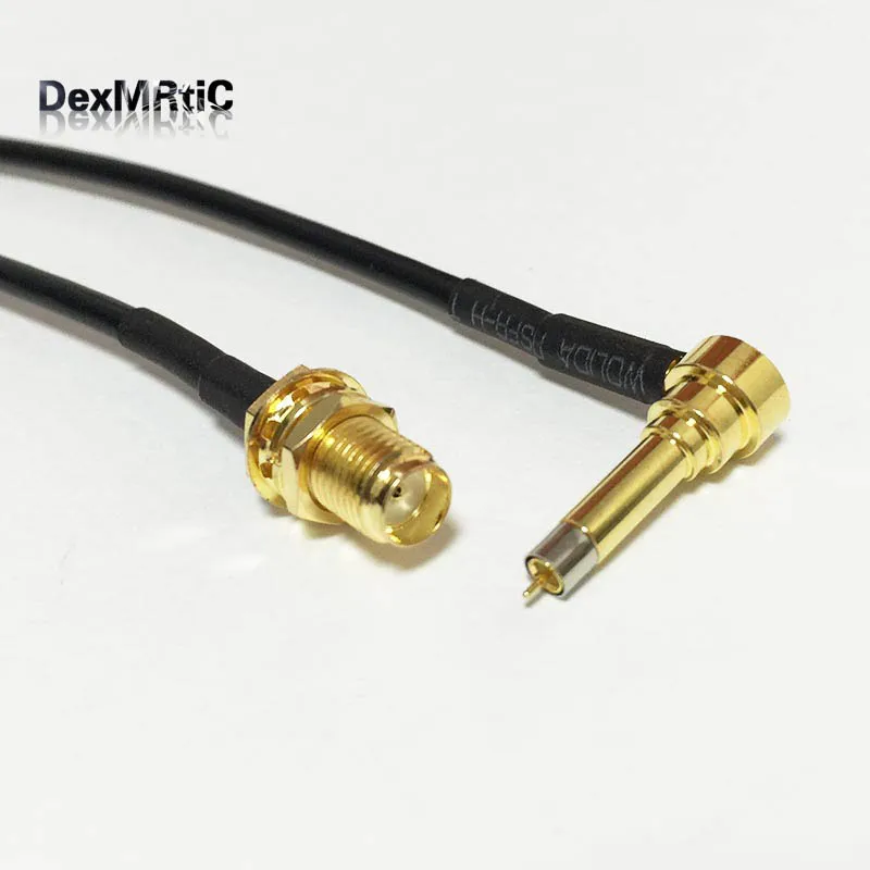 Новинка гнездовой разъем SMA гайка переключатель MS156 прямоугольный RG174 джампер