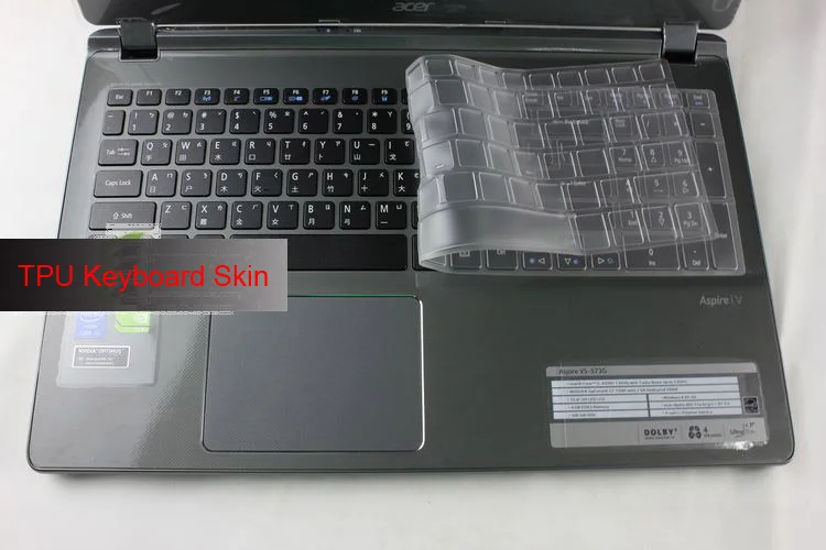 Ультратонкий защитный чехол для клавиатуры из тпу Acer Aspire 1 5 5|keyboard cover|keyboard cover