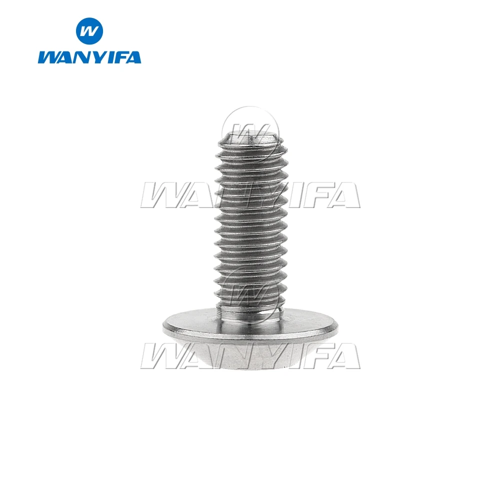 Титановый болт Wanyifa M6x12 15 16 20 мм звездообразный Винт с головкой зонта для