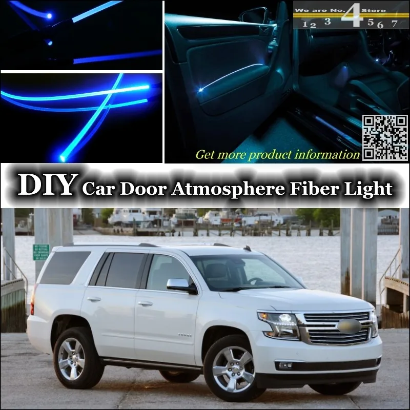 Для Chevrolet Tahoe внутренняя настройка окружасветильник атмосфера оптоволоконная