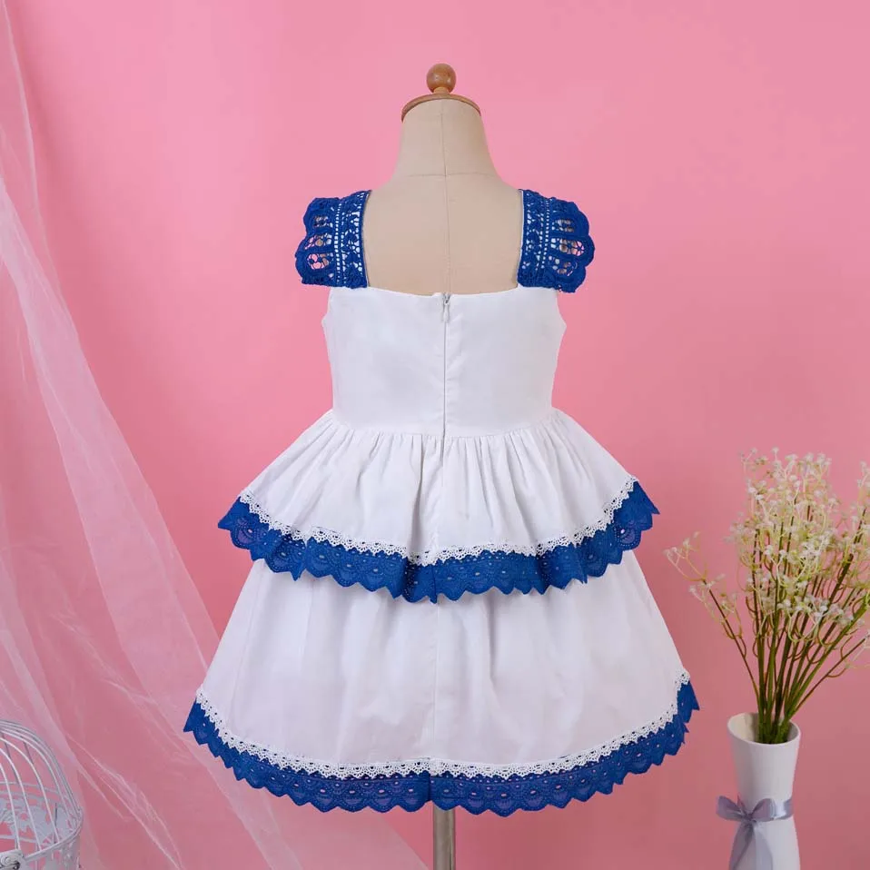 Pettigirl/Повседневные Многослойные сарафаны для маленьких девочек новая мода