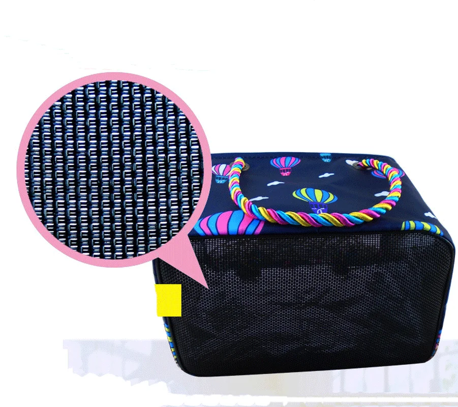 2018 New Korean Cute Waterproof Oxford Cloth Bath Basket Large Capacity Foldable Storage Box Portable Bag Container |