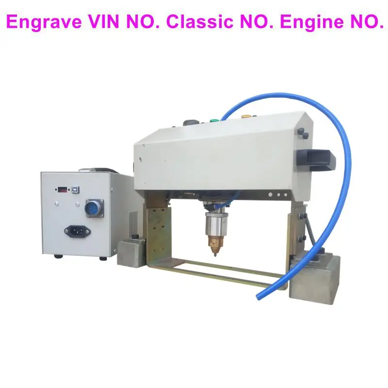 Hot Selling Metal Nameplates Dot Peen Marking / Engraving / Etching Machine Dot Pin Marking Machine 140*40mm