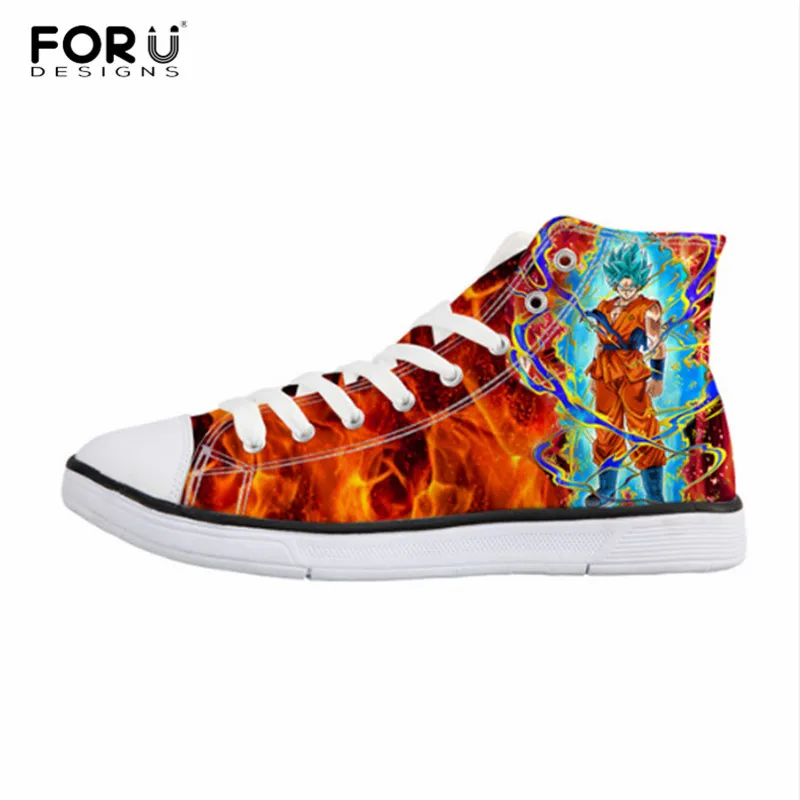 FORUDESIGNS/обувь с высоким берцем из вулканизированной Вулканизированной Ткани для