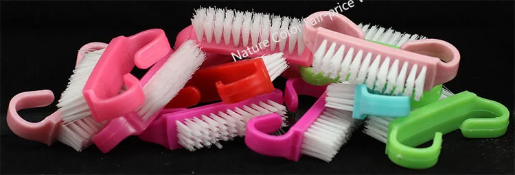 Щетка для очистки пыли дизайна ногтей инструмент среднего размера 4 ряда x 12