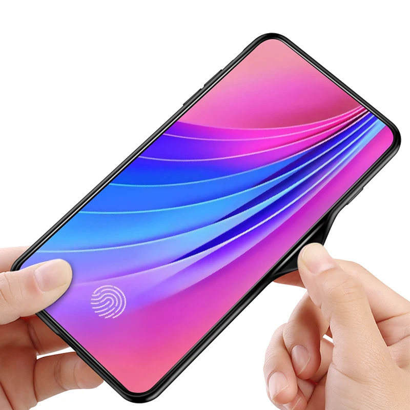 ДЛЯ VIVO V15 V 15 чехол V15Pro градиент Аврора плексиглас задняя крышка телефона для Pro