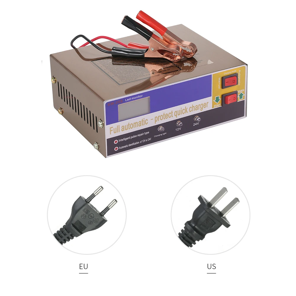 12V/24V интеллигентая (ый) автоматический светодиодный Зарядное устройство ремонт