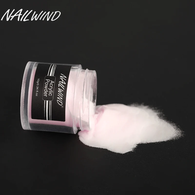 NAILWIND Набор для наращивания ногтей акриловая пудра кристальный блеск гель