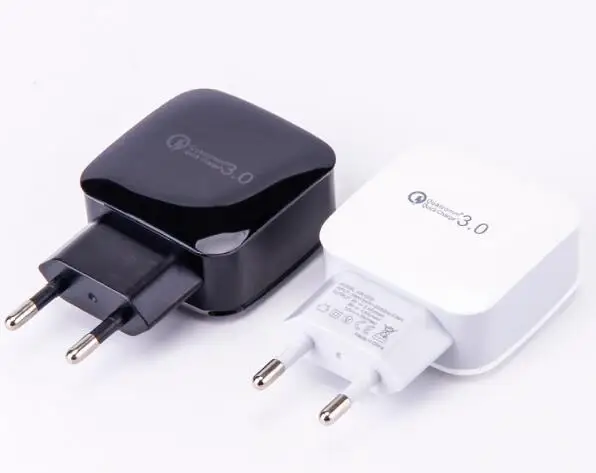 Magcle QC3.0 быстрое зарядное устройство 3,0 EU/US быстрое зарядное устройство 18 Вт Быстрое USB зарядное устройство для Samsung Xiaomi 5 Huawei LG Прямая поставка - Тип штекера: Европейский Союз (ЕС)